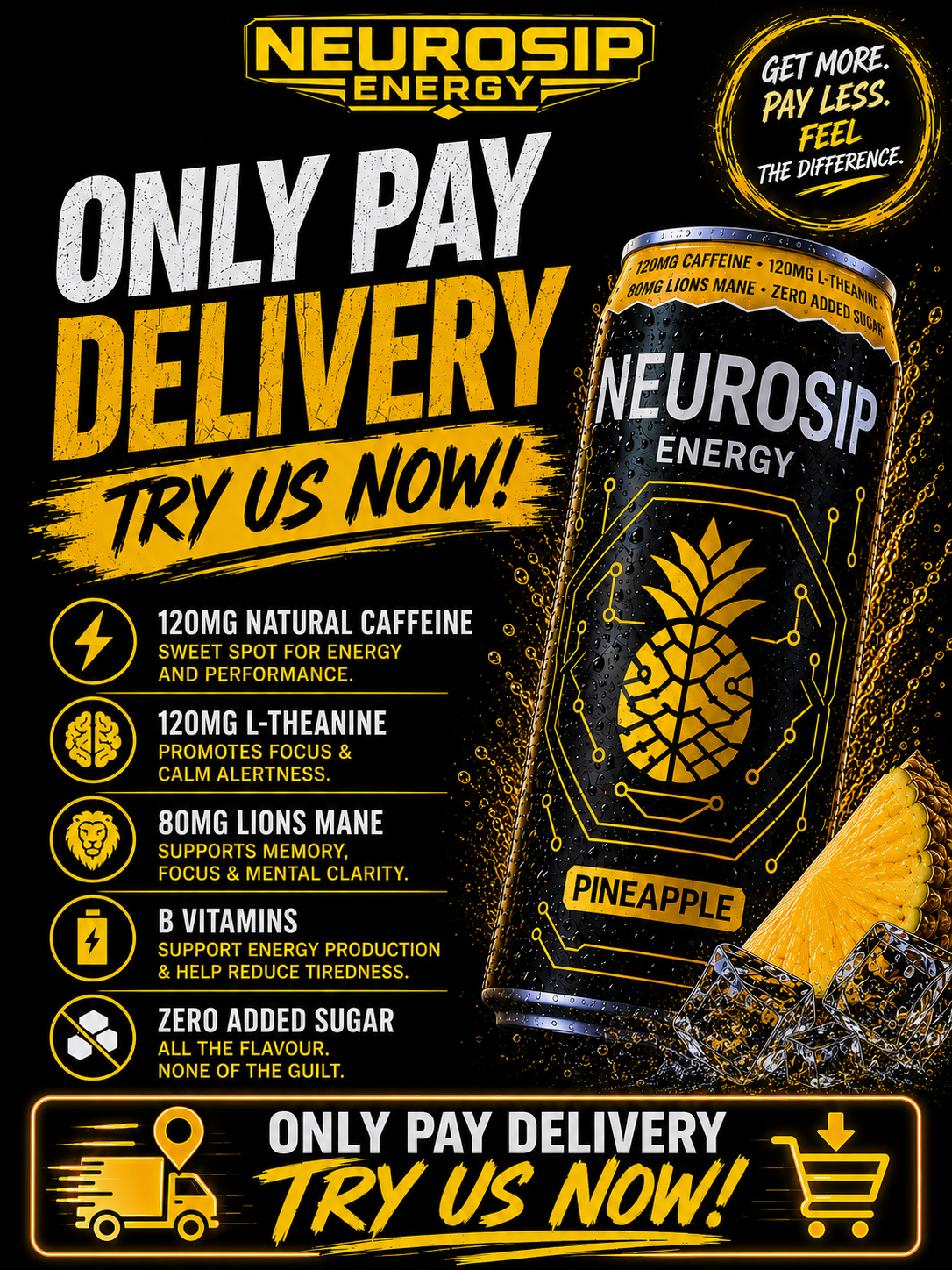 NEUROSIP STARTER 4 PACK - JUST PAY POSTAGE