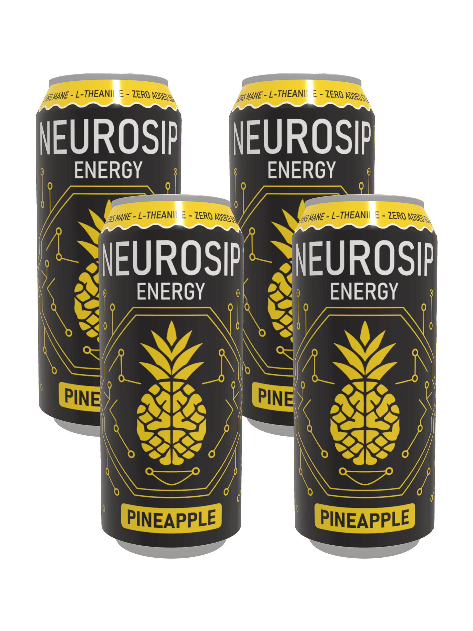 Neurosip Pineapple 4 pack